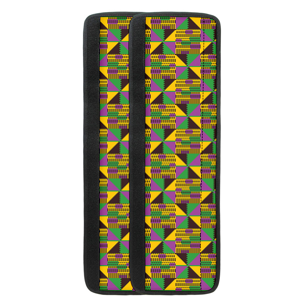 African Kente Pattern Print Refrigerator Handle Covers