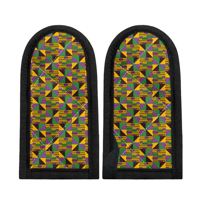 African Kente Pattern Print Skillet Handle Cover