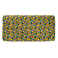 African Kente Pattern Print Towel