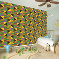 African Kente Pattern Print Wall Sticker