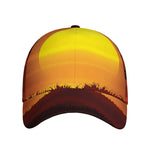 African Savanna Sunset Print Baseball Cap