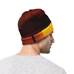 African Savanna Sunset Print Beanie