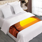 African Savanna Sunset Print Bed Runner