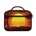 African Savanna Sunset Print Briefcase Bible Bag