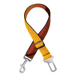 African Savanna Sunset Print Dog Seat Belt