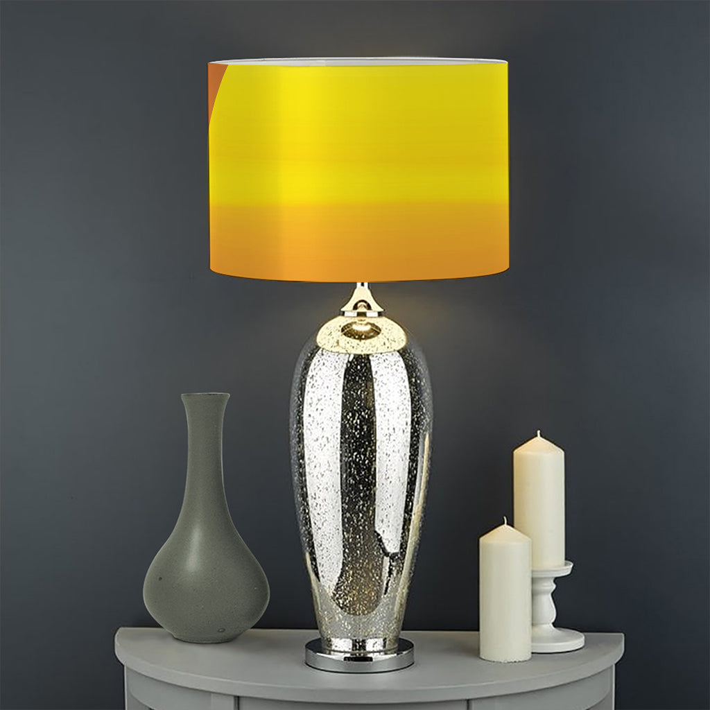 African Savanna Sunset Print Drum Lamp Shade