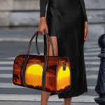 African Savanna Sunset Print Duffle Bag