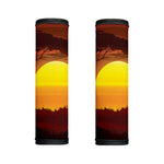 African Savanna Sunset Print Handle Covers