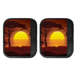 African Savanna Sunset Print Handle Covers