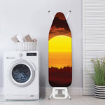 African Savanna Sunset Print Ironing Board Cover