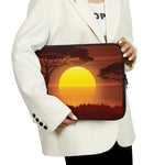 African Savanna Sunset Print Laptop Sleeve