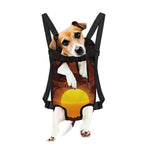 African Savanna Sunset Print Pet Carrier Backpack