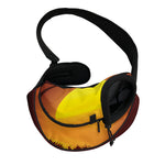 African Savanna Sunset Print Pet Sling Carrier