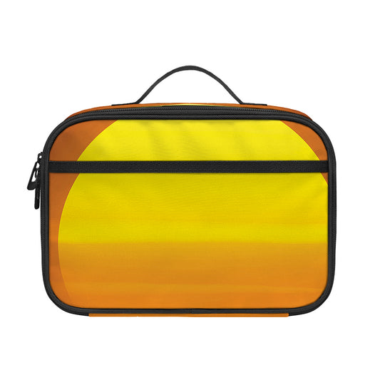 African Savanna Sunset Print Portable Lunch Bag