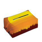 African Savanna Sunset Print Rectangle Tissue Box Cover