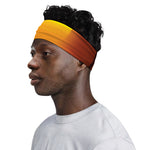 African Savanna Sunset Print Sports Headband
