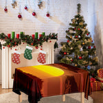 African Savanna Sunset Print Tablecloth