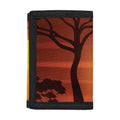African Savanna Sunset Print Trifold Wallet