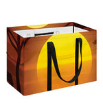 African Savanna Sunset Print Utility Tote Bag