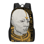 African Style Print 17 Inch Backpack