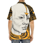 African Style Print Aloha Shirt