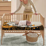 African Style Print Baby Crib Sheet