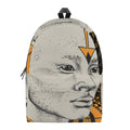 African Style Print School Backpack