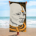African Style Print Beach Towel