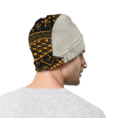 African Style Print Beanie