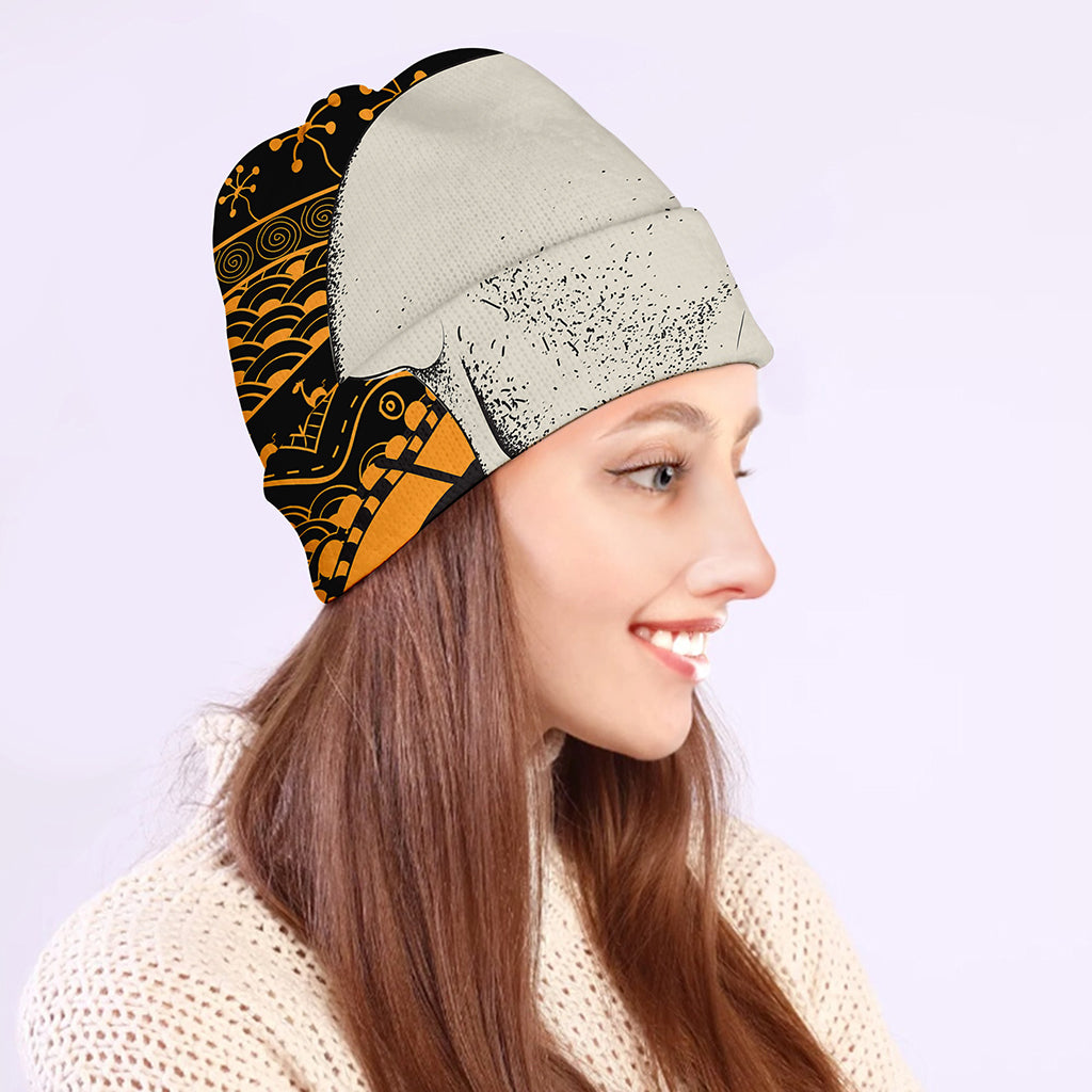 African Style Print Beanie