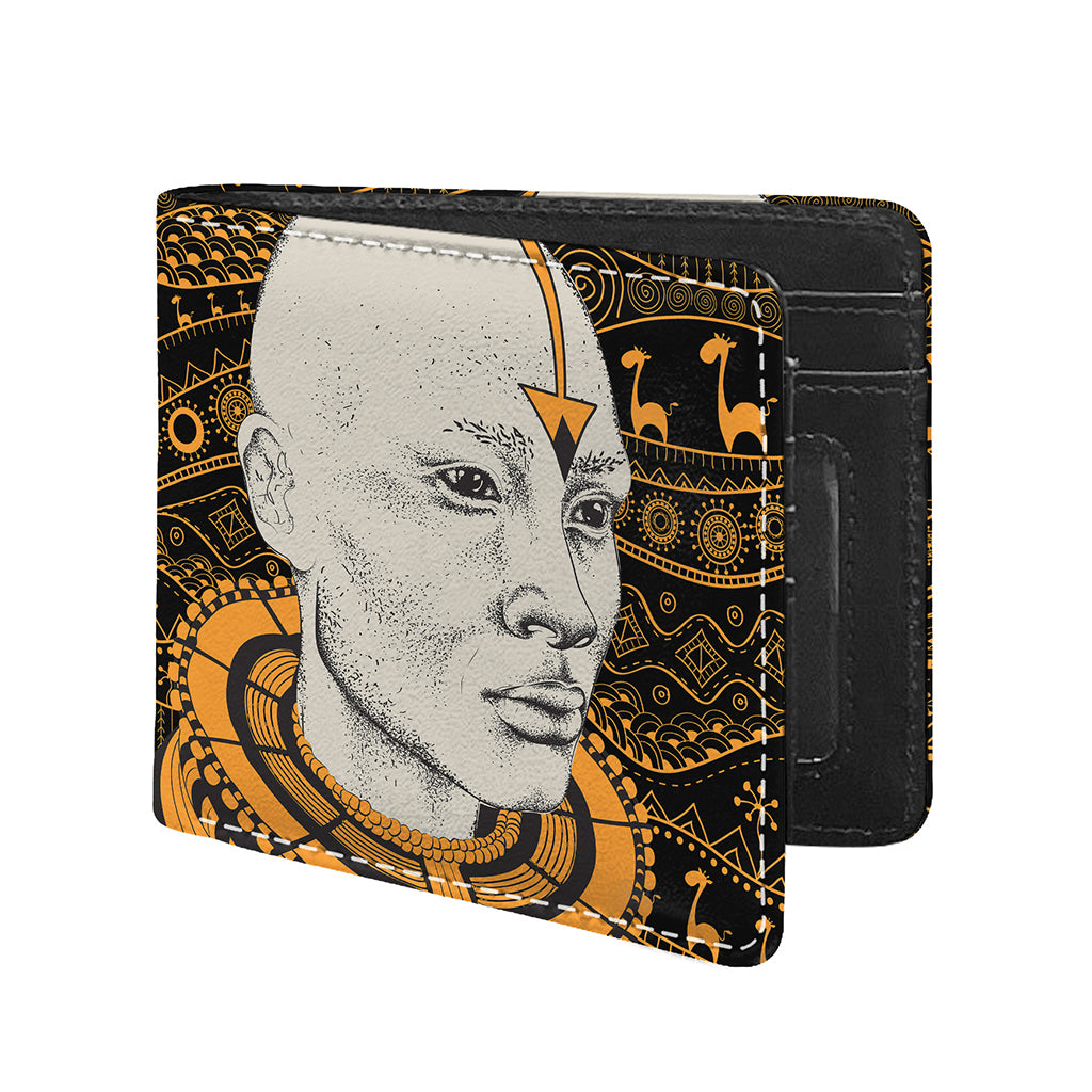 African Style Print Bifold Wallet