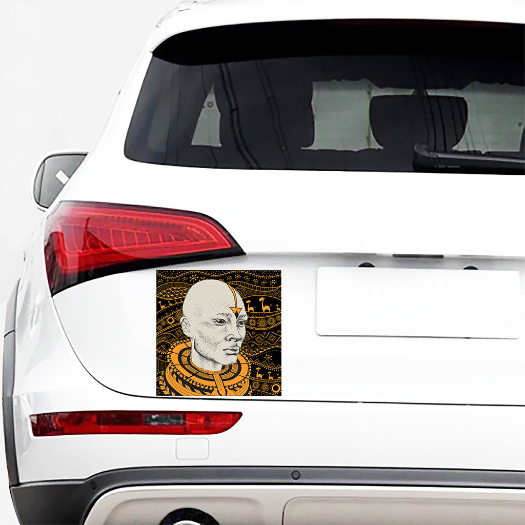 African Style Print Car Sticker
