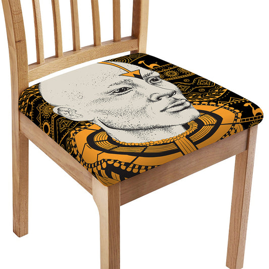African Style Print Chair Cushion Cover