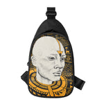 African Style Print Chest Bag