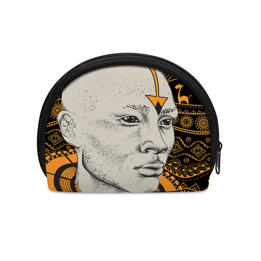 African Style Print Coin Purse