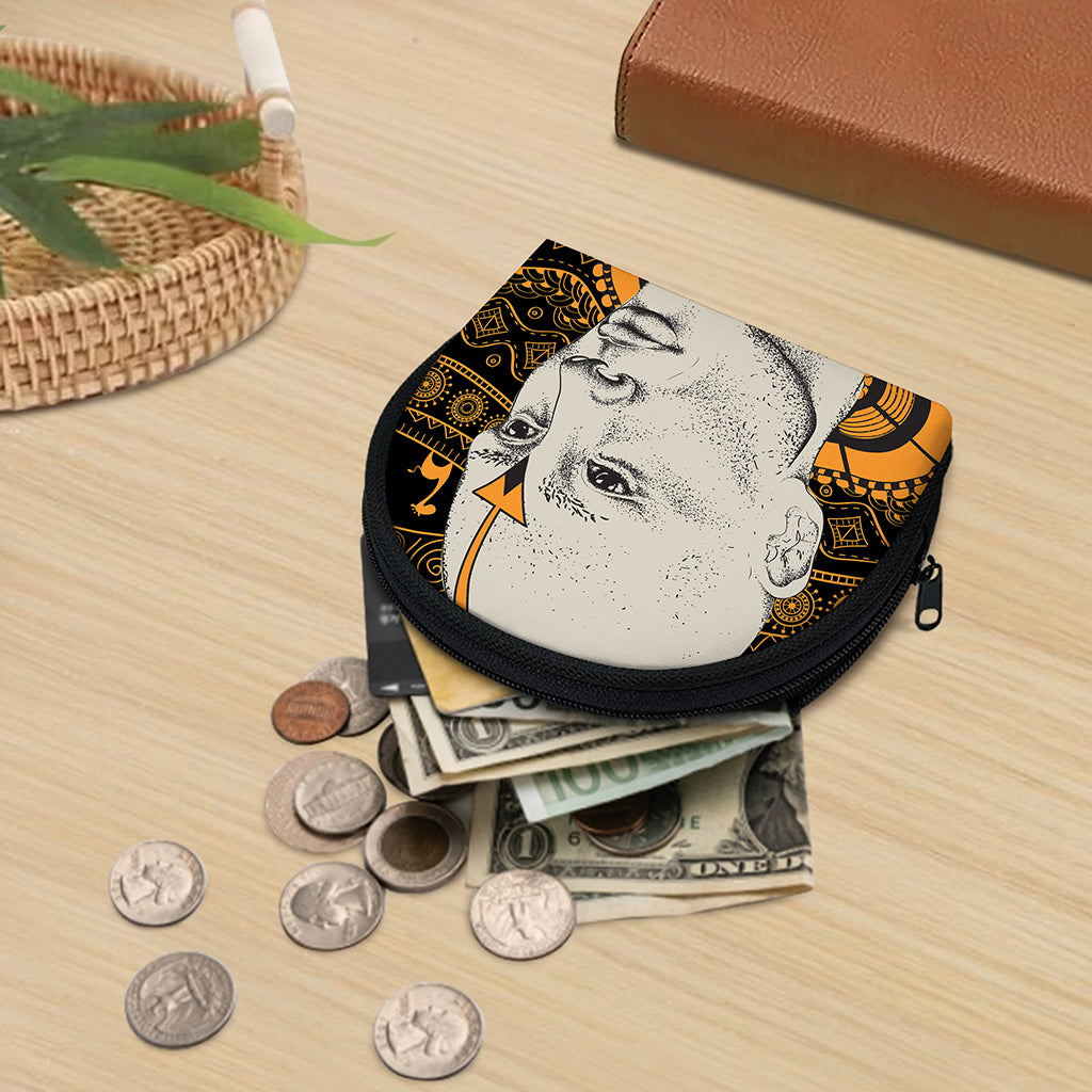 African Style Print Coin Purse