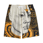 African Style Print Cotton Shorts