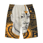 African Style Print Cotton Shorts