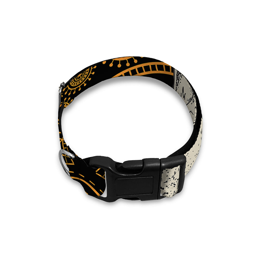African Style Print Dog Collar