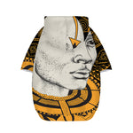 African Style Print Dog Zip Up Hoodie