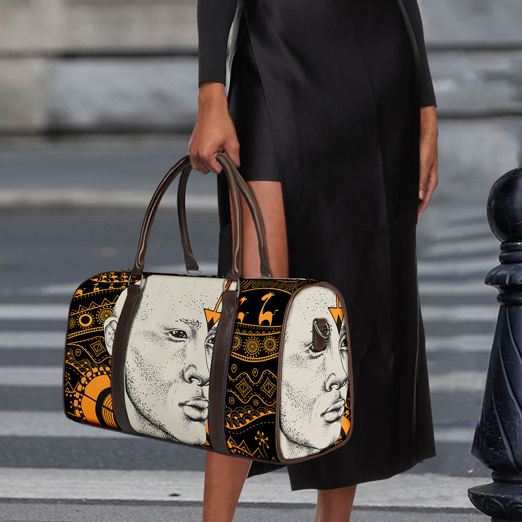 African Style Print Duffle Bag