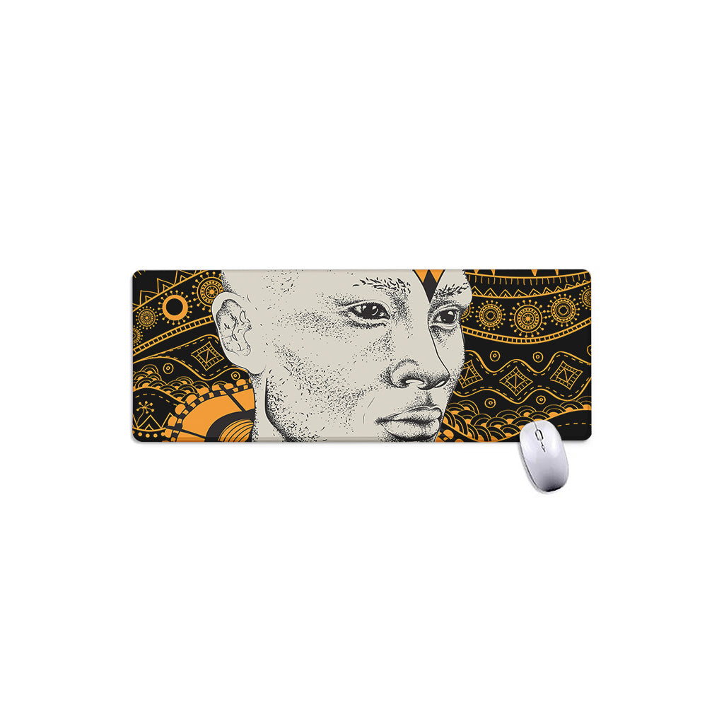 African Style Print Extended Mouse Pad