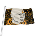 African Style Print Flag