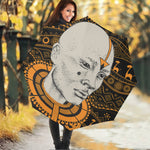 African Style Print Foldable Umbrella