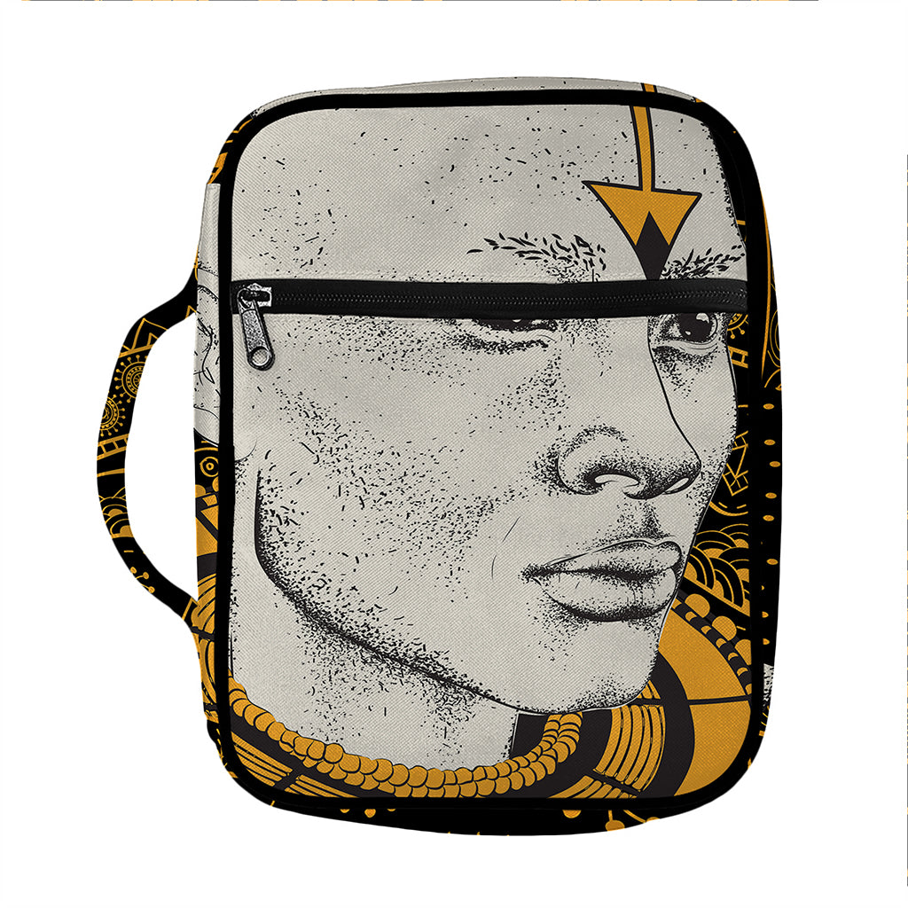 African Style Print Front Pocket Bible Bag
