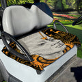 African Style Print Golf Cart Seat Cover