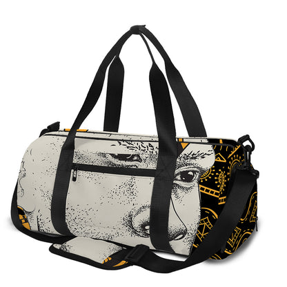 African Style Print Gym Bag