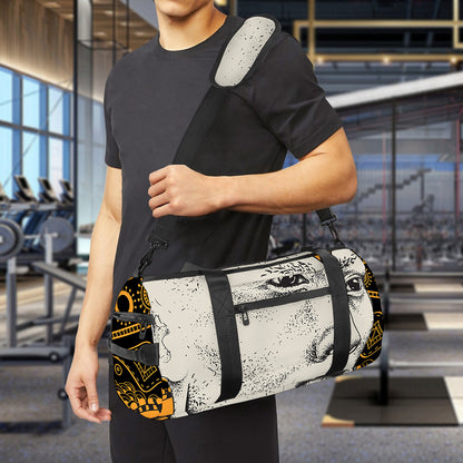 African Style Print Gym Bag