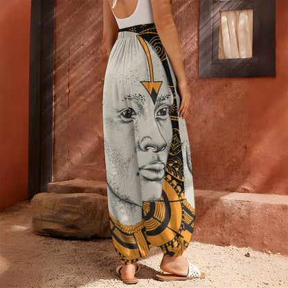 African Style Print Harem Pants