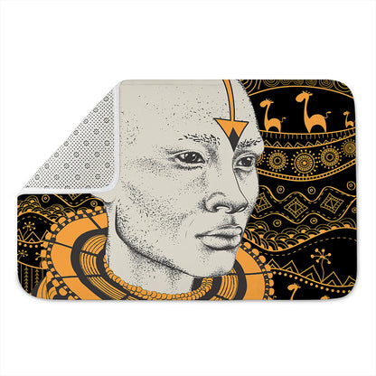 African Style Print Indoor Door Mat
